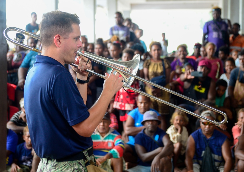 Pacific Partnership 2024-1: Auki Solomon Islands Band Concert