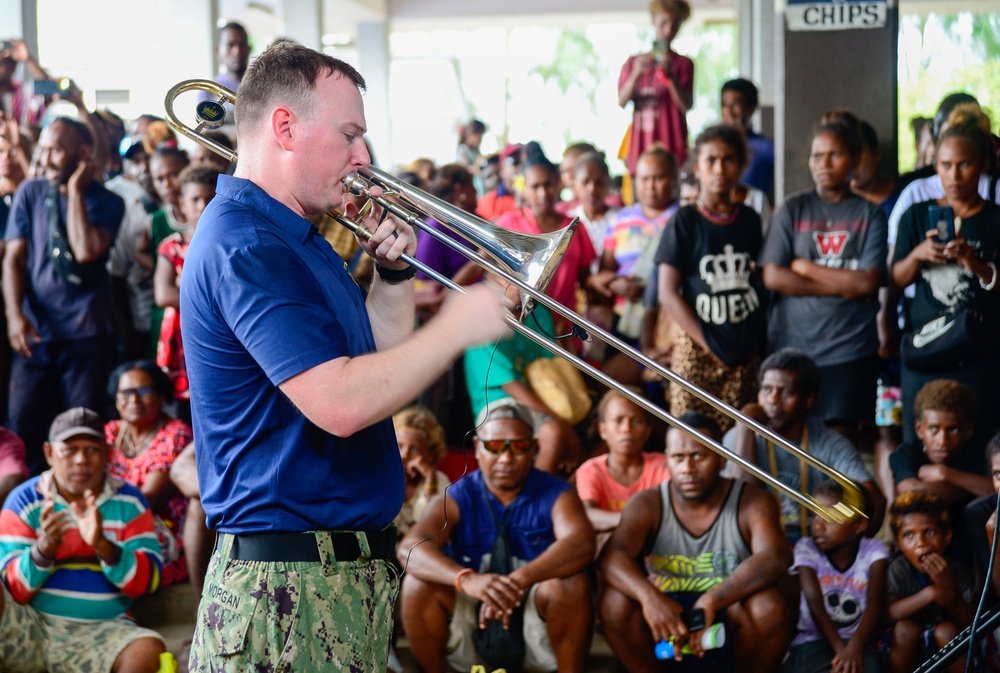 Pacific Partnership 2024-1: Auki Solomon Islands Band Concert