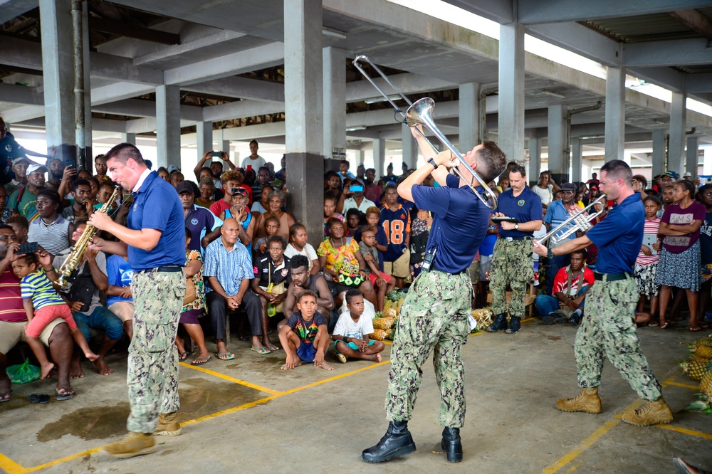 Pacific Partnership 2024-1: Auki Solomon Islands Band Concert