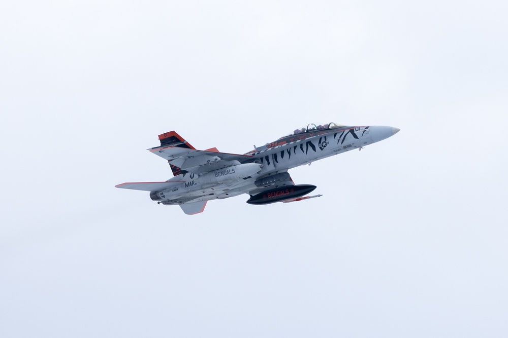 Freezing Winds 23: Marines with Marine All Weather Fighter Attack Squadron 224 conduct air operations