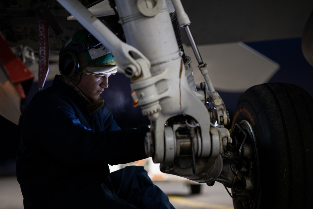 Freezing Winds 23: Marines with Marine All Weather Fighter Attack Squadron 224 conduct air operations