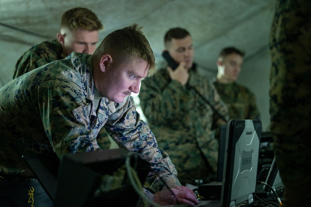 Freezing Winds 23: Marines with Marine Air Control Squadron 2 conduct air operations