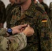 German soldiers receive US Army Marksmanship badges