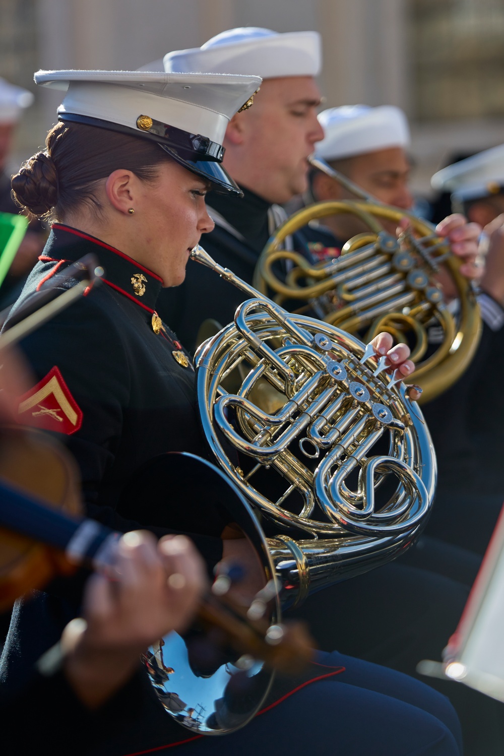 Joint Forces perform at the Vatican City