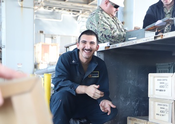 USS Hershel &quot;Woody&quot; Williams Ammunition Offload