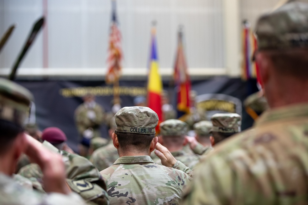 U.S. Army Combat Brigade Teams host transfer of authority ceremony