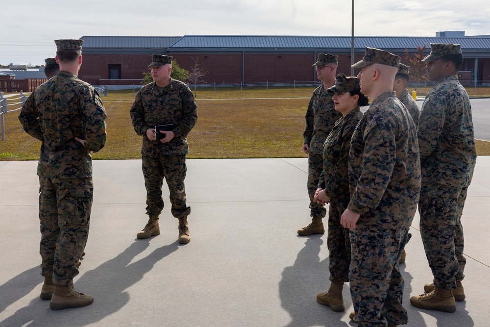 Staff Judge Advocate to the Commandant of the Marine Corps visits MARSOC