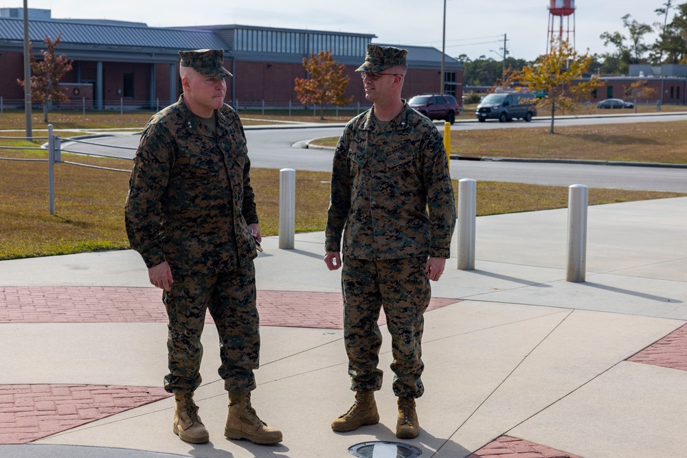 Staff Judge Advocate to the Commandant of the Marine Corps visits MARSOC