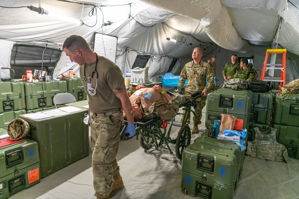 Exercise Global Medic 2023 at Fort McCoy