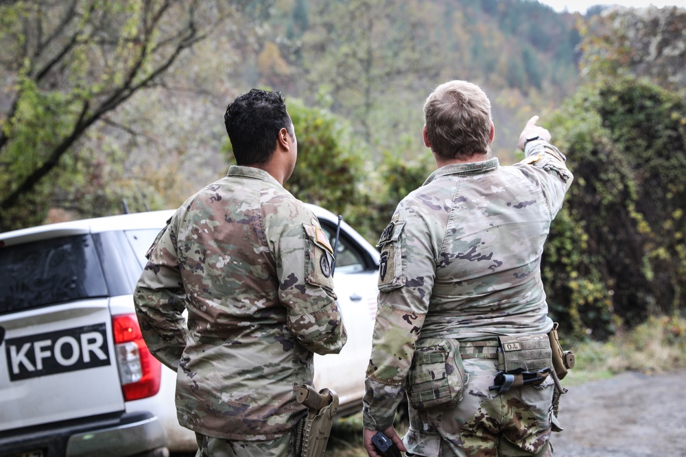 U.S. Patrol in Kosovo