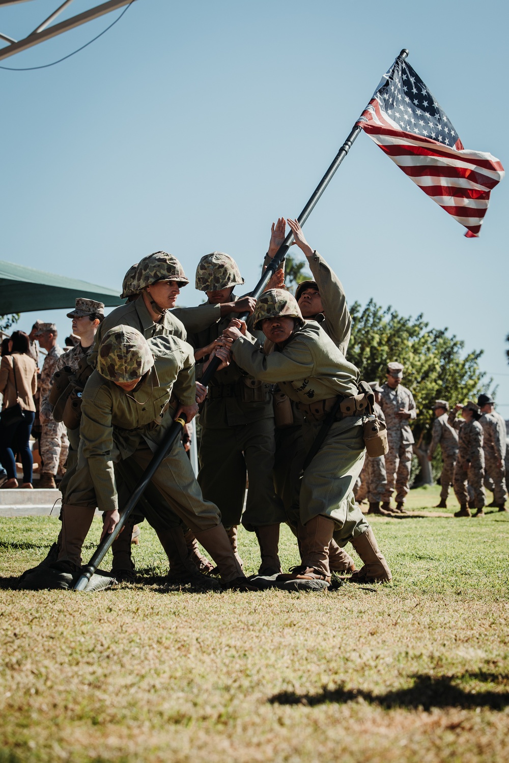 Combat Center Marines hold Marine Corps Birthday Pageant to commemorate Marine Corps’ 248th Birthday