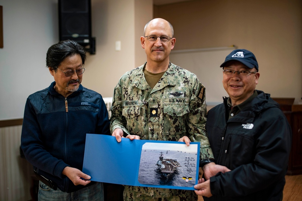 USS Carl Vinson (CVN 70) Sailors Participate in a Community Relations Visit