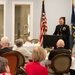 Headquarters &amp; Headquarters Squadron Commanding Officer speaks at Veterans Day Luncheon