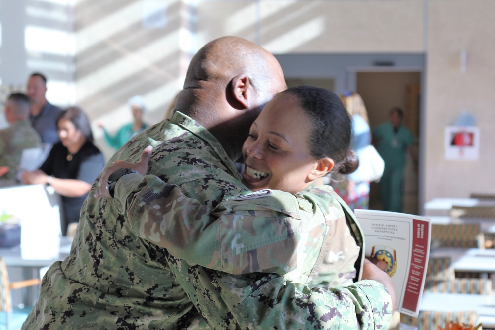 Warm Welcome Back to Fort Irwin for CSM Rochiqneu R. Jones