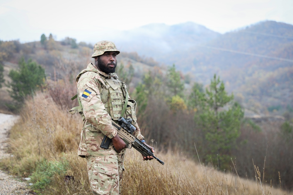 British Patrol in Kosovo