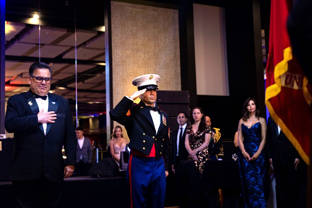 U.S. Embassy in Bogota, Colombia celebrates the 248th Marine Corps birthday