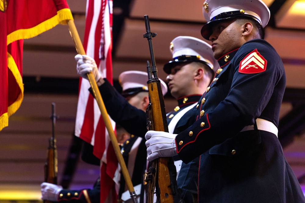 U.S. Embassy in Bogota, Colombia celebrates the 248th Marine Corps birthday