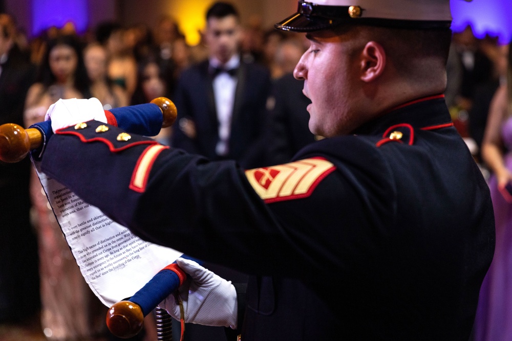 U.S. Embassy in Bogota, Colombia celebrates the 248th Marine Corps birthday