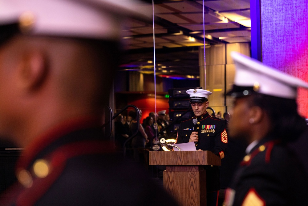 U.S. Embassy in Bogota, Colombia celebrates the 248th Marine Corps birthday