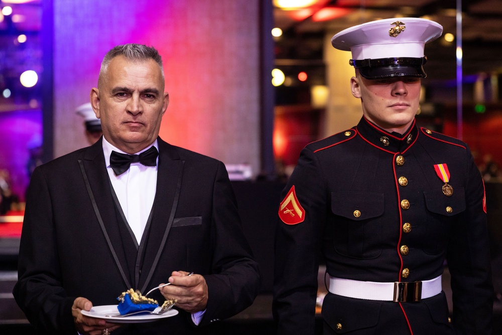 U.S. Embassy in Bogota, Colombia celebrates the 248th Marine Corps birthday