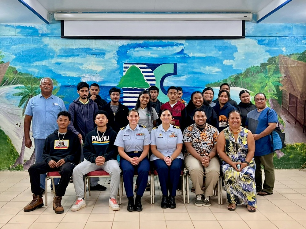 U.S. Coast Guard enhances partnership and security commitments with the Republic of Palau during recent Joint Committee Meeting alongside Joint Region Marianas