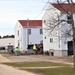 Contractors finish moving World War II-era barracks buildings to new foundations at Fort McCoy