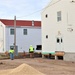 Contractors finish moving World War II-era barracks buildings to new foundations at Fort McCoy