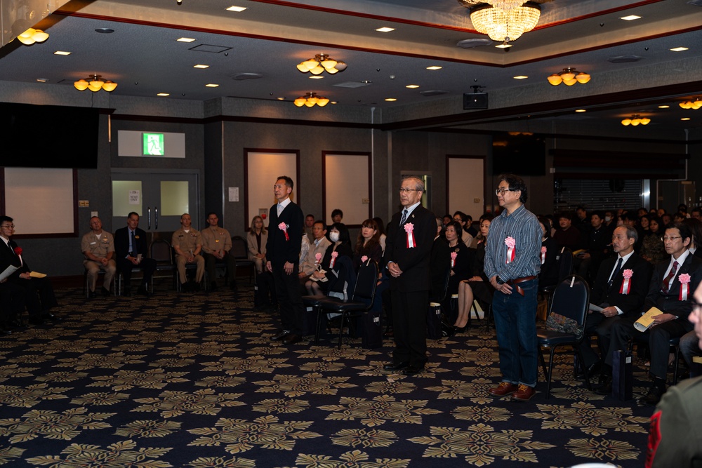 Marine Corps Air Station Iwakuni congratulates our Master Labor Contractors for their length of service to the air station.