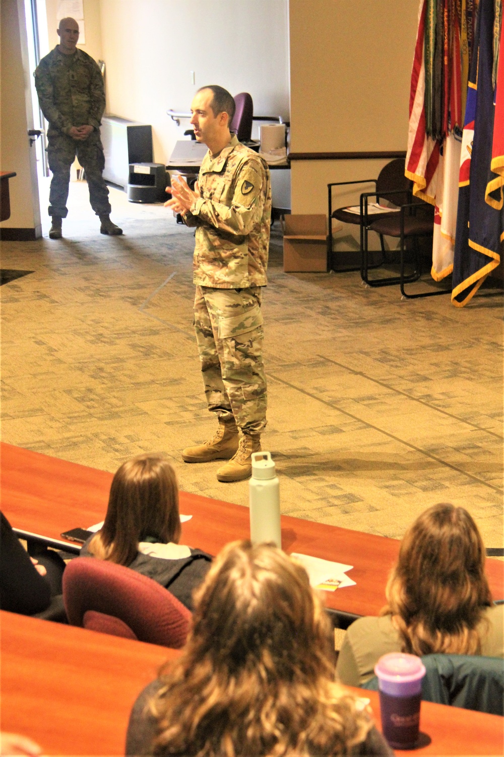 Fort McCoy Garrison leaders hold October 2023 town hall meeting with workforce