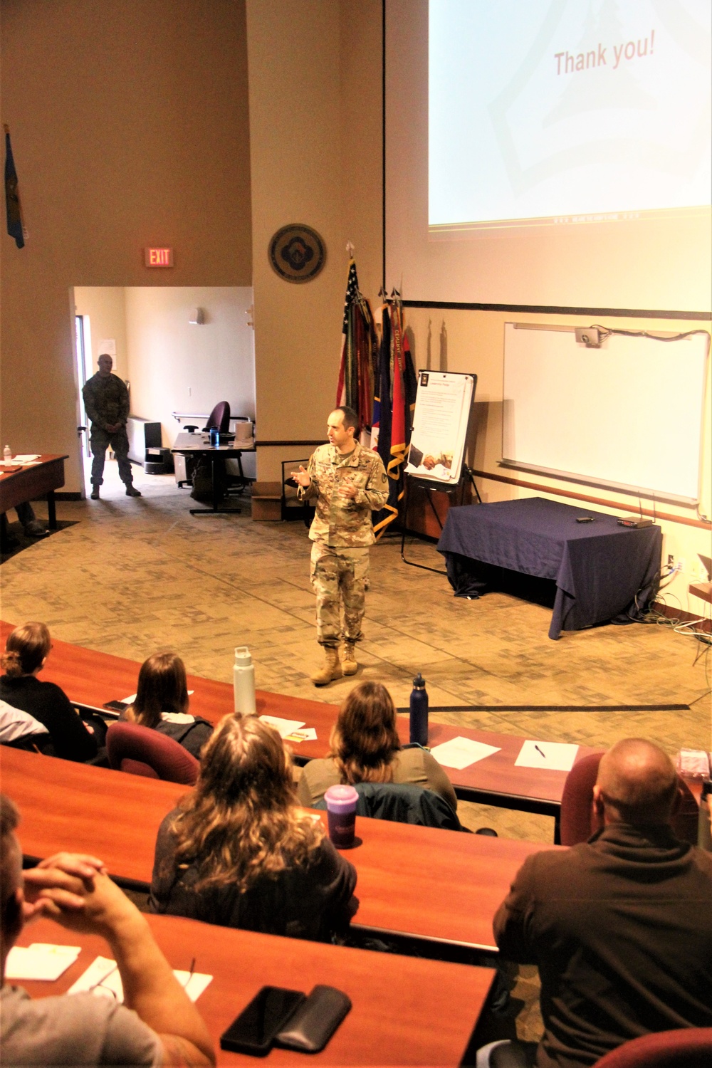 Fort McCoy Garrison leaders hold October 2023 town hall meeting with workforce