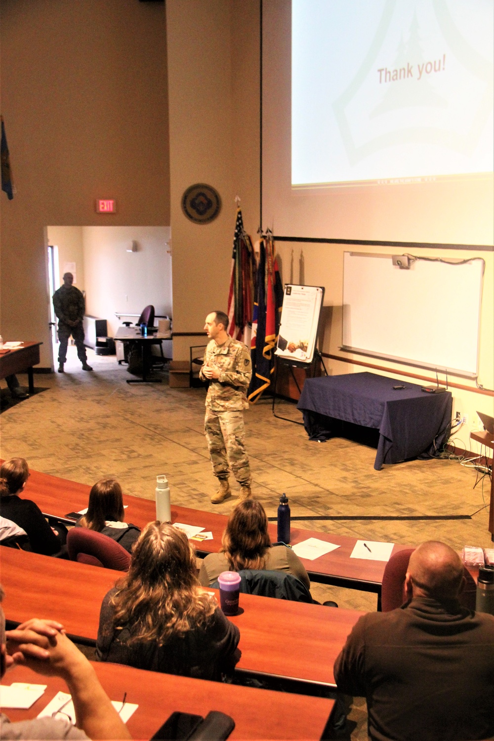 Fort McCoy Garrison leaders hold October 2023 town hall meeting with workforce