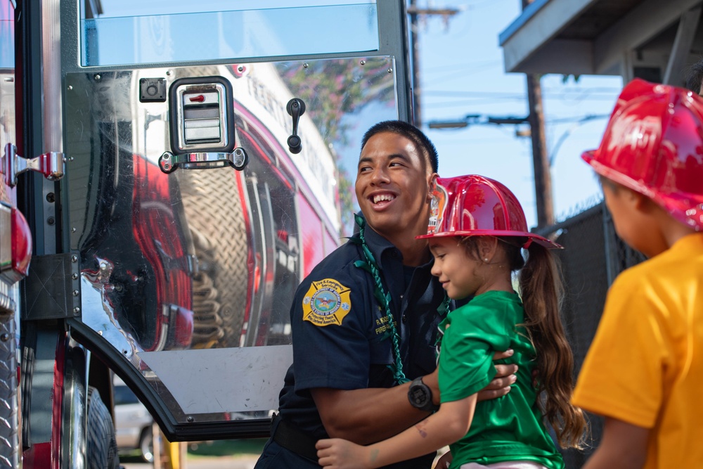 DVIDS Images PMRF Fire and Emergency Services Department volunteers at the Kekaha Elementary