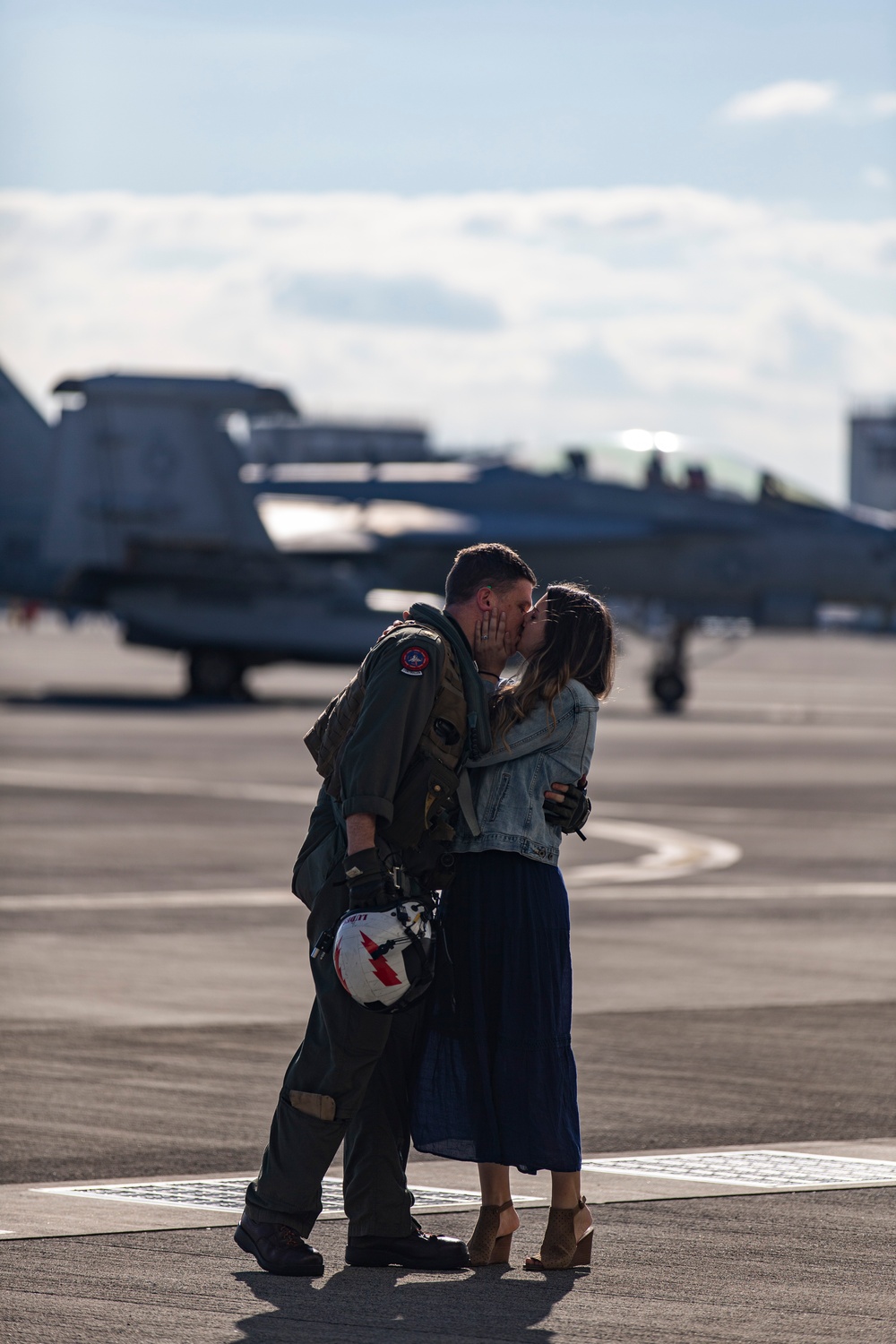 Home at Last: Pilots with CVW-5 return to Marine Corps Air Station Iwakuni