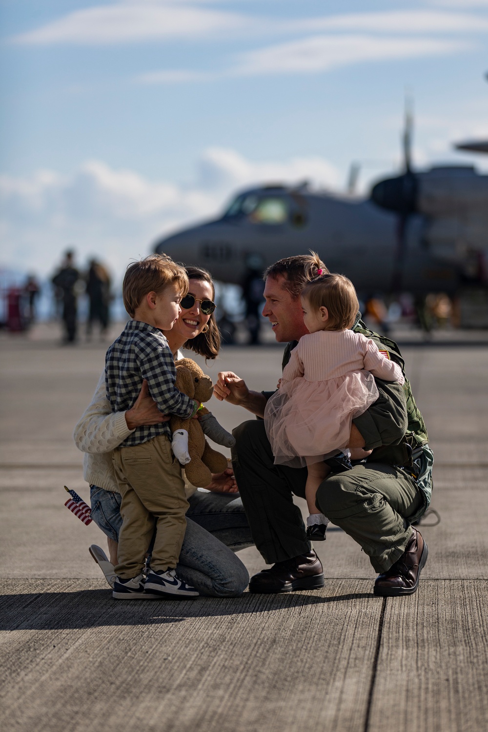 Home at Last: Pilots with CVW-5 return to Marine Corps Air Station Iwakuni