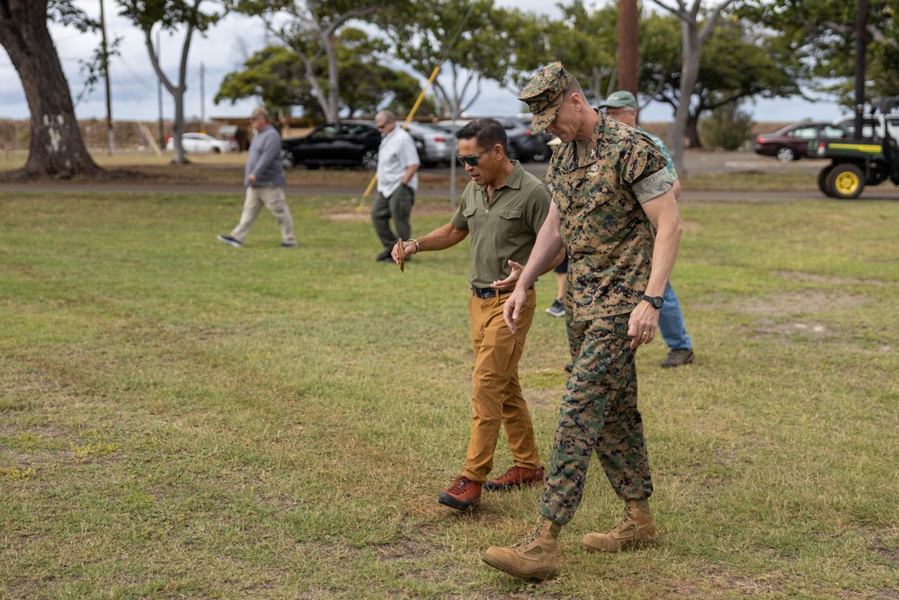 Progress through Partnership: The Hawaii Military Affairs Council Visits Pu'uloa Range Training Facility