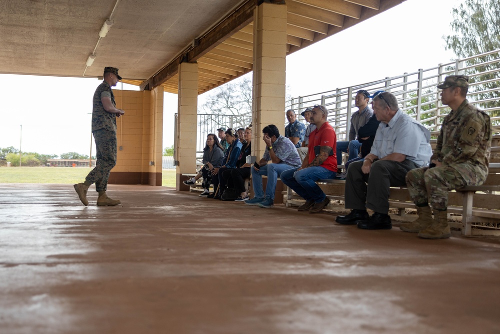 Progress through Partnership: The Hawaii Military Affairs Council Visits Pu'uloa Range Training Facility