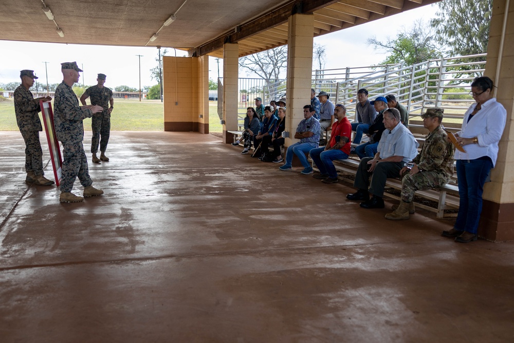 Progress through Partnership: The Hawaii Military Affairs Council Visits Pu'uloa Range Training Facility