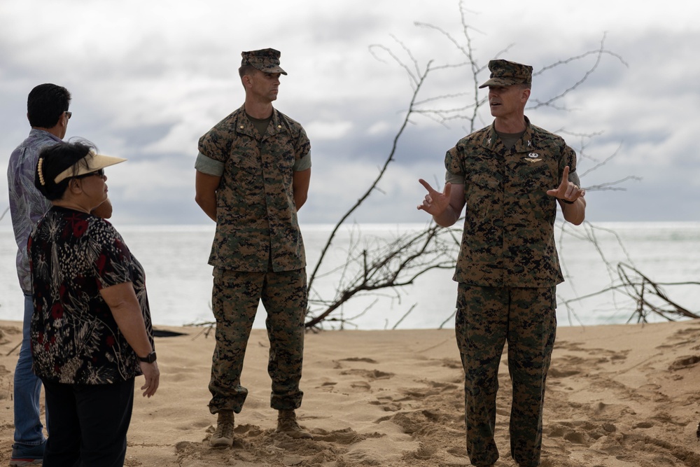 Progress through Partnership: The Hawaii Military Affairs Council Visits Pu'uloa Range Training Facility