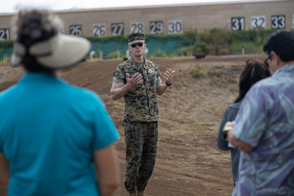 Progress through Partnership: The Hawaii Military Affairs Council Visits Pu'uloa Range Training Facility