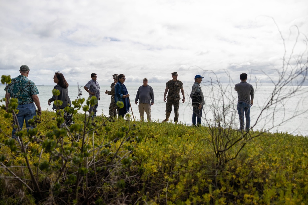 Progress through Partnership: The Hawaii Military Affairs Council Visits Pu'uloa Range Training Facility