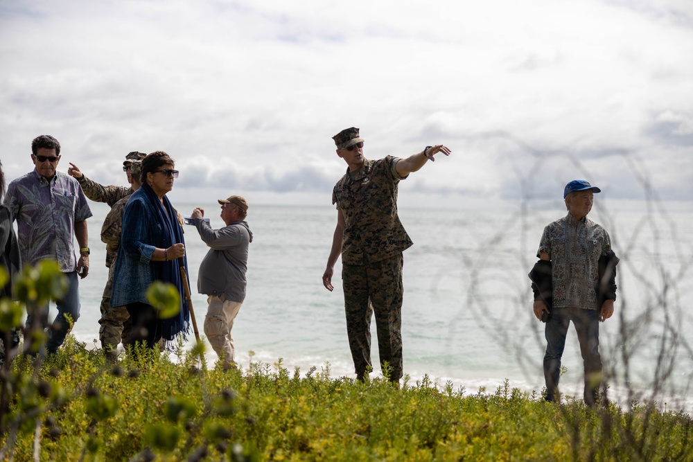 Progress through Partnership: The Hawaii Military Affairs Council Visits Pu'uloa Range Training Facility