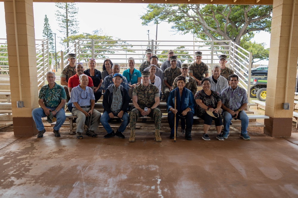 Progress through Partnership: The Hawaii Military Affairs Council Visits Pu'uloa Range Training Facility