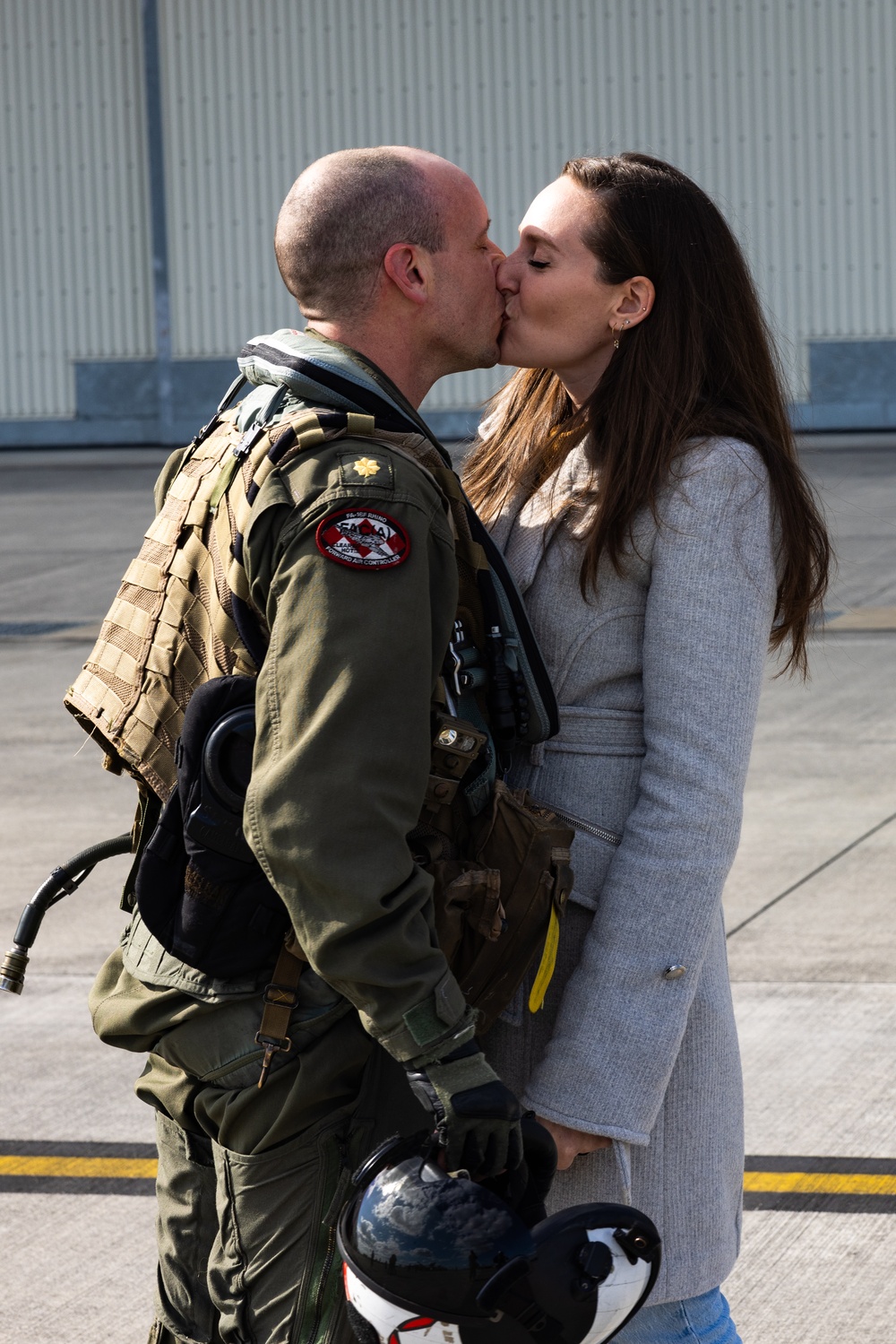 Home at Last: Pilots with CVW-5 return to Marine Corps Air Station Iwakuni