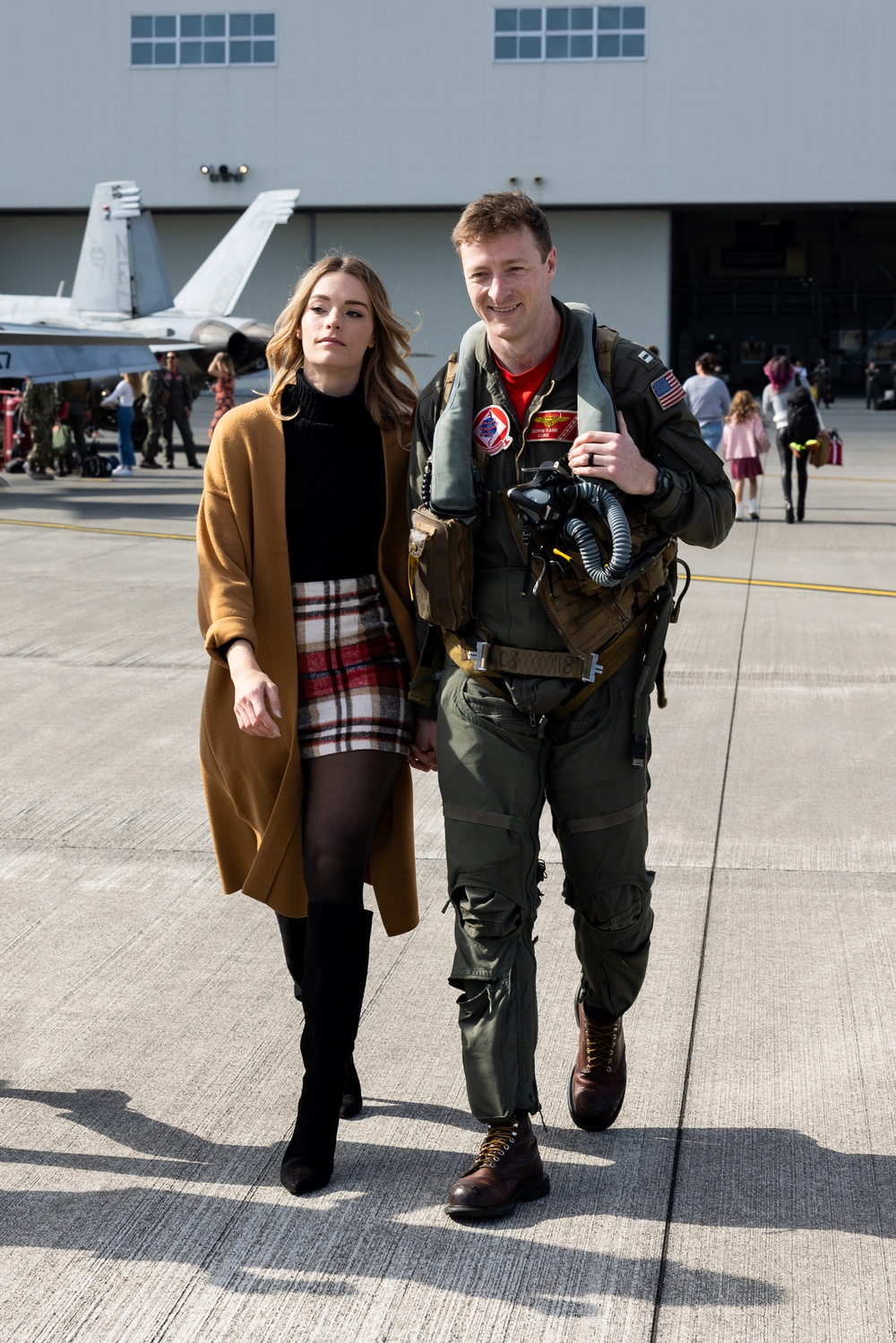 Home at Last: Pilots with CVW-5 return to Marine Corps Air Station Iwakuni