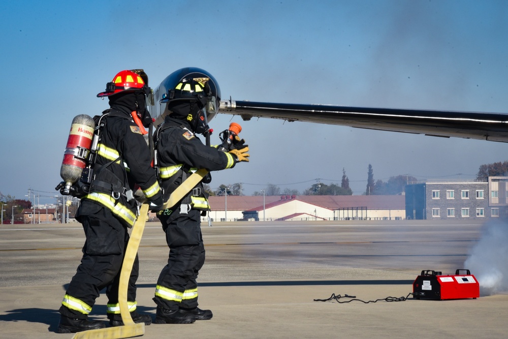 Desiderio Army Airfield conducts emergency exercise to enhance preparedness