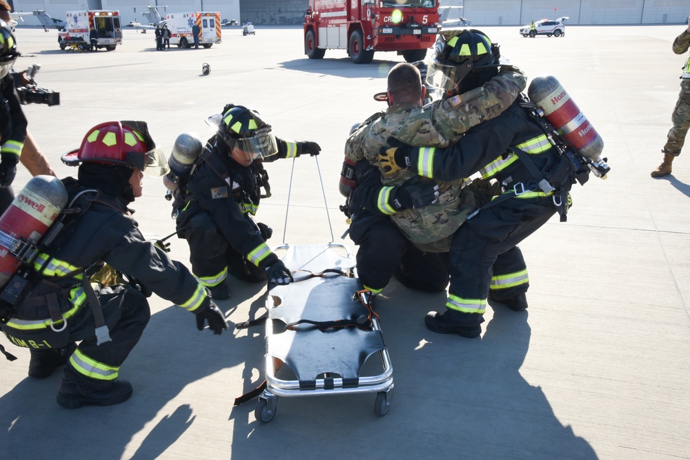 Desiderio Army Airfield conducts emergency exercise to enhance preparedness