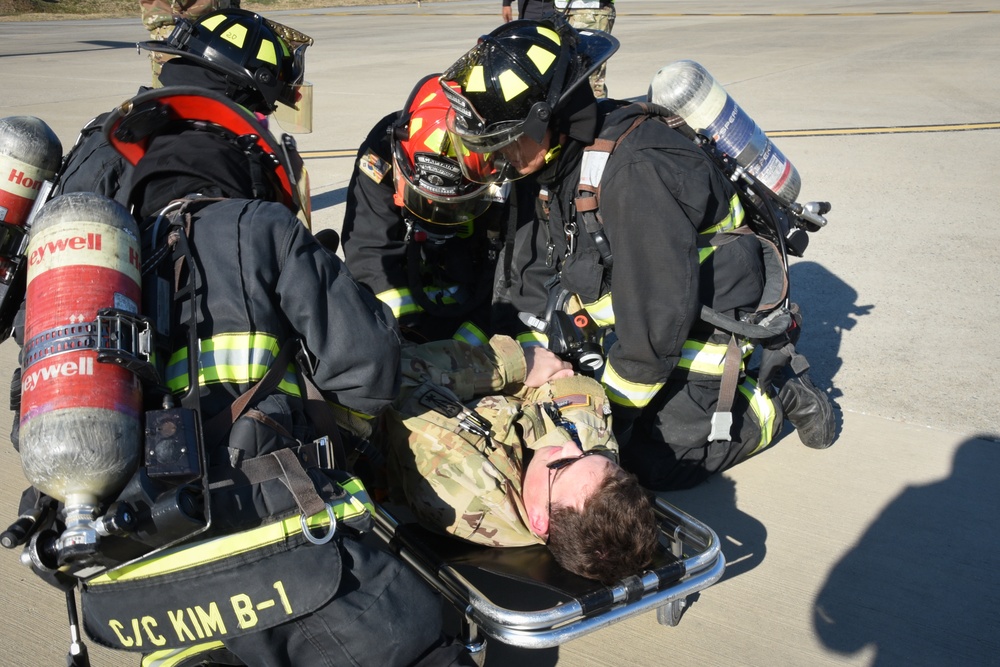 Desiderio Army Airfield conducts emergency exercise to enhance preparedness