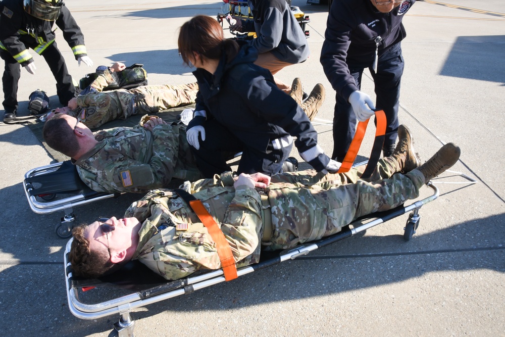 Desiderio Army Airfield conducts emergency exercise to enhance preparedness