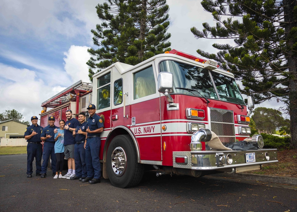 Hawaii Federal Fire Department Life Saving Actions