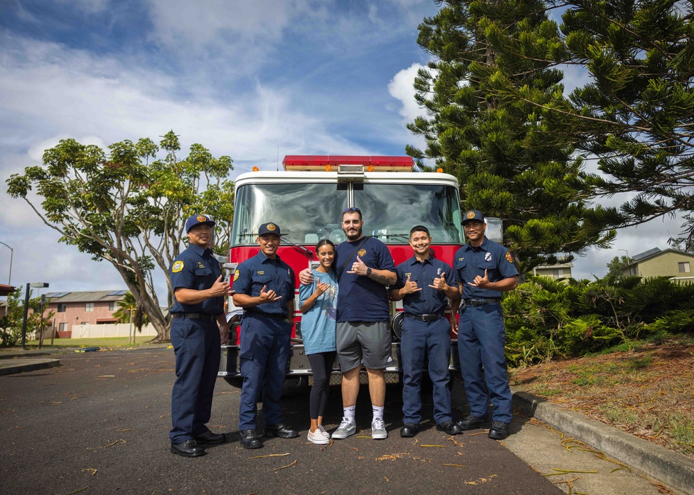 Hawaii Federal Fire Department Life Saving Actions